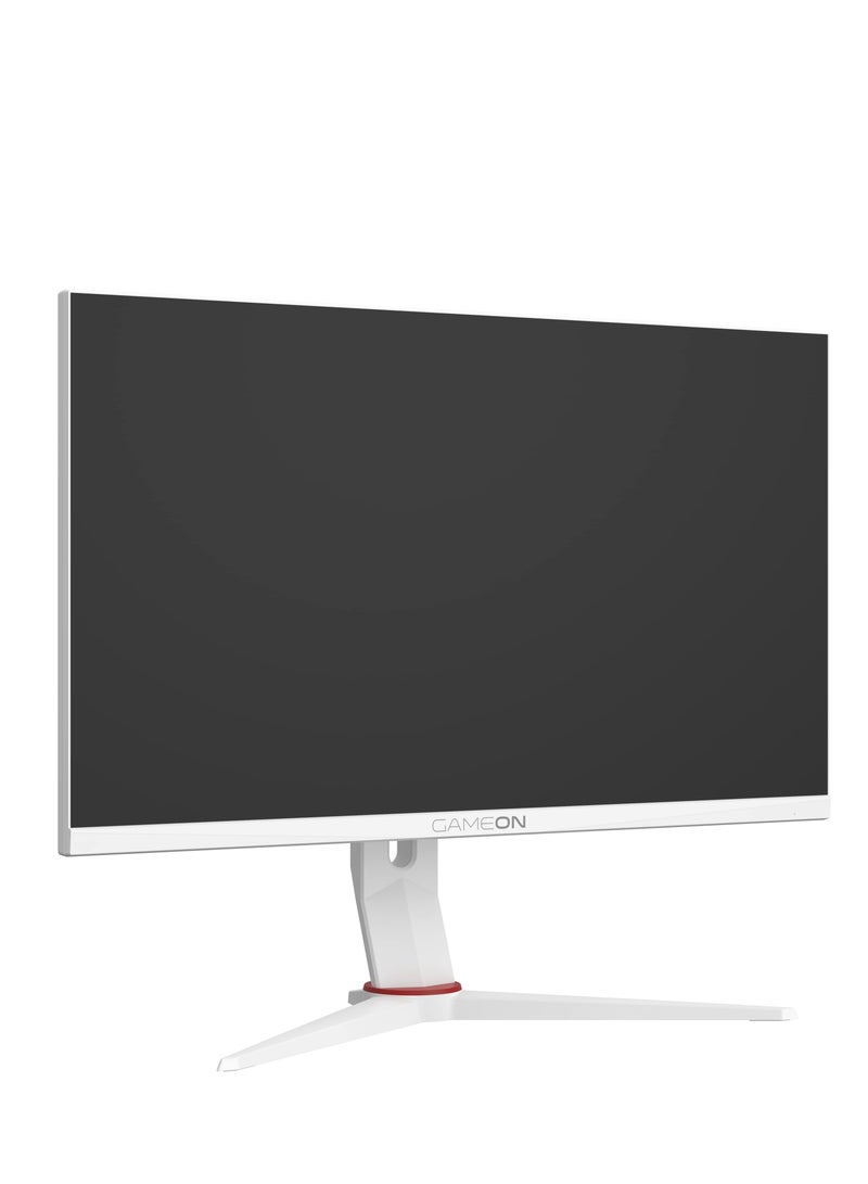جايم أون - GOA27FHD360IPS Artic Pro Series 27 بوصة، شاشة IPS سريعة للألعاب مع إضاءة خلفية RGB - FHD 360 هرتز، 0.5 مللي ثانية، HDMI 2.1، حامل MPRT VESA، متوافق مع Adaptive-Sync G-Sync (يدعم PS5) أبيض - Image 1