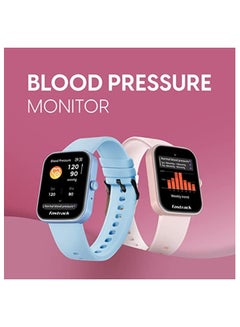 fastrack Titan Fastrack Reflex Hello Light Blue Smart Watch HD Display BT Calling Blue  - Image 4