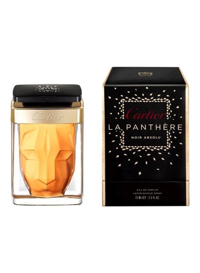 Cartier La Panthere Noir Absolu Eau de Parfum 75ml - Image 2