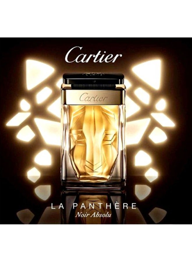 Cartier La Panthere Noir Absolu Eau de Parfum 75ml - Image 5