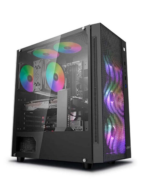 كمبيوتر ألعاب مخصص، معالج Core i7-13700F/ذاكرة وصول عشوائي 32 جيجابايت/محرك أقراص SSD سعة 1 تيرابايت/بطاقة رسومات GeForce RTX 4060 سعة 16 جيجابايت/نظام التشغيل Windows 11 Home