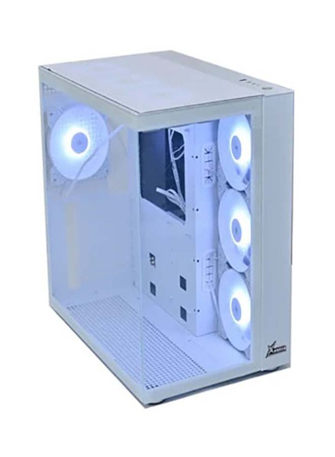 بولت Customized Gaming PC,Core i7-13700KF Processor/32GB RAM/1TB SSD/12GB GeForce RTX 4090 Graphics Card/Windows 11 Home White  - Image 1