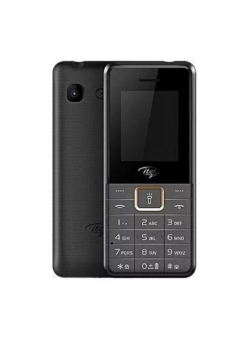 إيتيل 5606 هاتف ثنائي الشريحة بشاشة 1.8 بوصة وذاكرة وصول عشوائي 4 ميجابايت وذاكرة قراءة فقط 4 ميجابايت وبطارية 2500 مللي أمبير في الساعة - أسود - Image 1