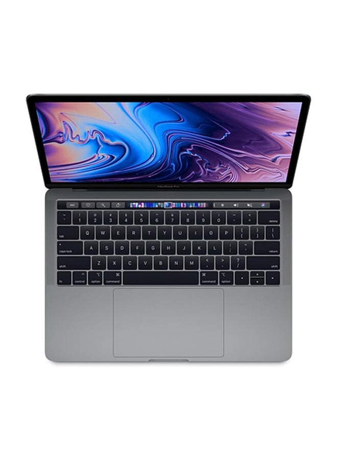 Renewed - MacBook Pro A1989 (2019) Laptop With 13.3-Inch Full HD Display, Core i7 Processor/Quad Core/16GB RAM/256GB SSD/macOS English Space Grey