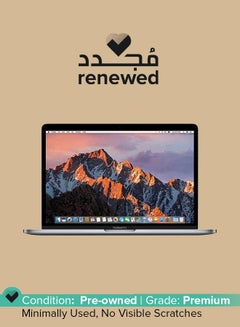 Renewed - Macbook Pro A1706 (2017) Laptop With 13.3-Inch Display,Intel Core i5 Processor/7th Gen/16GB RAM/512GB SSD/1.5GB Intel Iris Plus Graphics English Space Grey