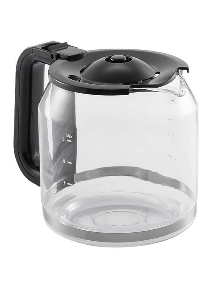 Beko Filter Coffee Machine, Carafe Material (Glass), Keep Warm Function, 10 Cup Capacity, Drip Stop Function, Auto Shut-off - White 2.5 L 1000 W CFM6350i ‎Stainless Steel - Image 3