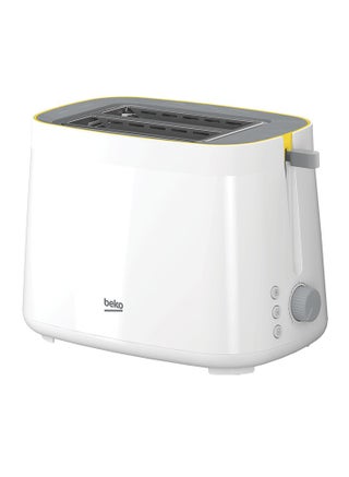 2 Slice Toaster, High lift function, Retractable crumb tray, 7 browning levels, Defrost Function 800 W TAM4220W White Creamy Color - pnsku/N70057483V/45/_/1711033421/542ac742-32c3-4d7c-b199-4d2b28912fde