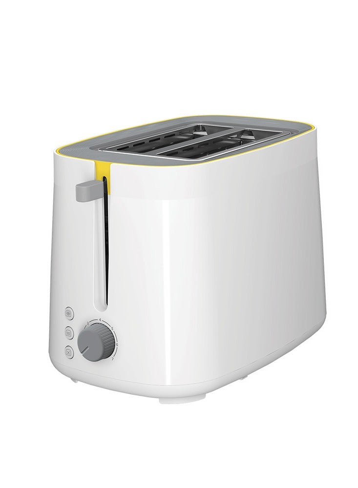 Beko 2 Slice Toaster, High lift function, Retractable crumb tray, 7 browning levels, Defrost Function 800 W TAM4220W White Creamy Color  - Image 4