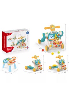 HUANGER Educational Musical Baby Walker 4 In 1 Multi Function Baby Walker  - Image 4