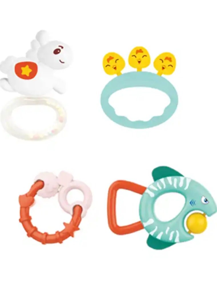 HUANGER 7-Pieces Baby Rattles And Teether Set - Image 3
