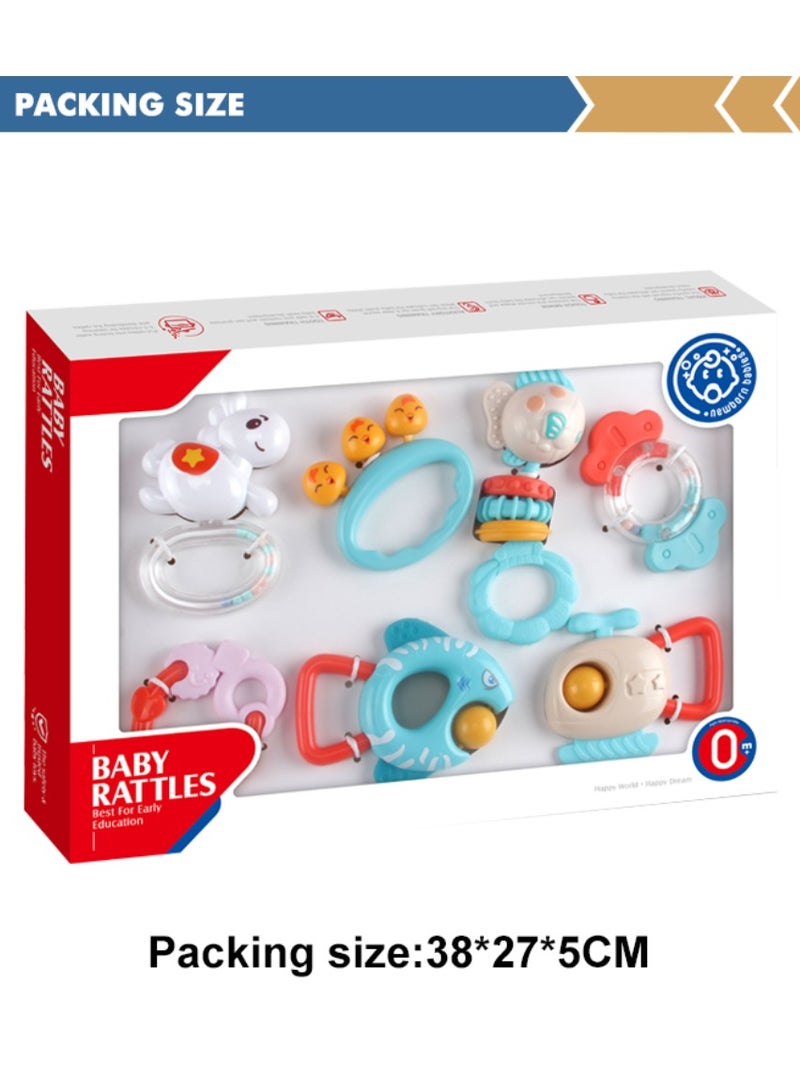 HUANGER 7-Pieces Baby Rattles And Teether Set - Image 5