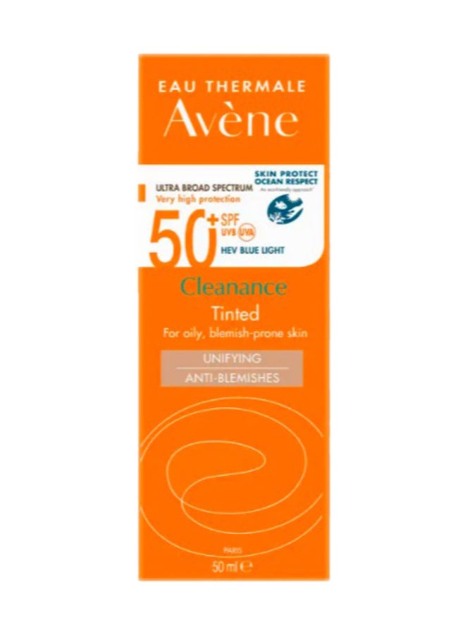 Avene Cleanance Tinted Sun Cream SPF 50+ 50ml - Image 3