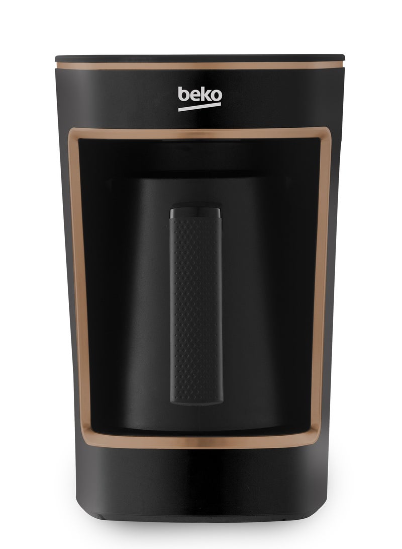 Beko - Turkish Coffee Machine, 5 Cup Capacity, One Touch Control, Foamy Turkish Coffee, Audio Warning System, CookSense2 Technology 650 ml 580 W TKM2341BC Copper and Black - Image 1