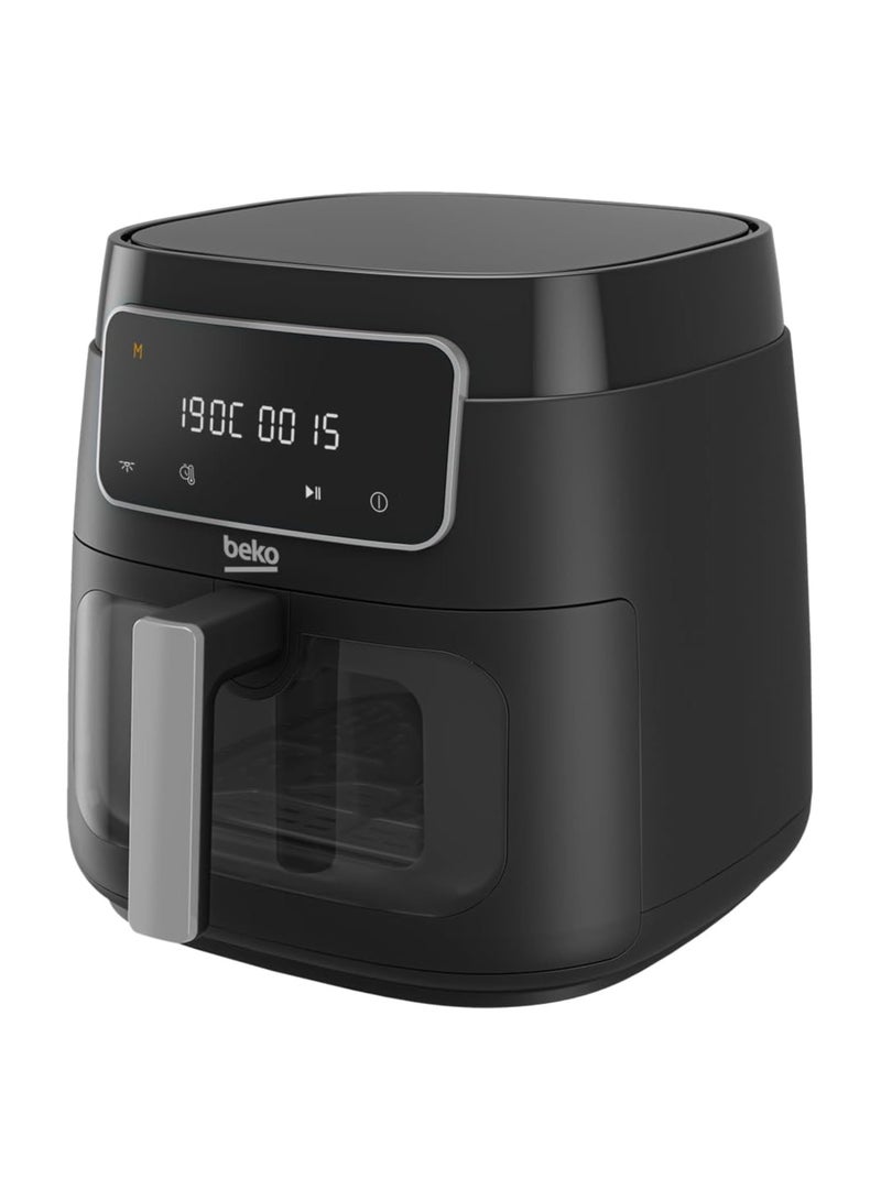 ExpertFry Hot Air Fryer XXL, 7.6 Litre with Window, Touch Control Display, 9 Preset Programs Including Defrost, French Fries, Chicken, Grill, Skewer, Bake, Dehydrate, Roast 7.6 L 1750 W FRL3374B ‎Black - pnsku/N70057589V/45/_/1711083717/ece59d7d-eb88-41fe-8519-fb38a1d44c3e