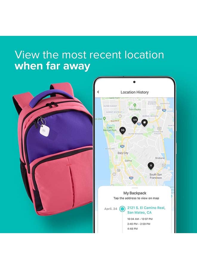 تايل جهاز البحث عن العناصر بتقنية البلوتوث من Mate 2022، حزمة واحدة، نطاق العثور على 60 مترًا، يعمل مع Alexa وGoogle Home، متوافق مع iOS وAndroid - Image 4