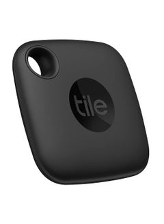 tile Mate 2022 Bluetooth Item Finder, 1 Pack, 60M Finding Range, Works With Alexa And Google Home, iOS And Android Compatible, Find Your Keys, Remotes And More Black  - Image 1