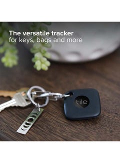 tile Mate 2022 Bluetooth Item Finder, 1 Pack, 60M Finding Range, Works With Alexa And Google Home, iOS And Android Compatible, Find Your Keys, Remotes And More Black  - Image 2