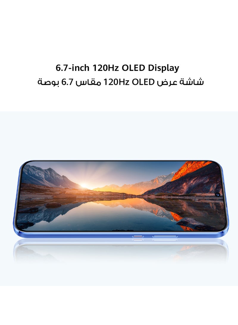 Nova 12S Dual SIM Blue 8GB RAM 256GB 4G LTE With FB5i + 6 Months VIU + Thermos Bottle  + 3 Months Huawei Care+ Worth AED 469 - Middle East Version