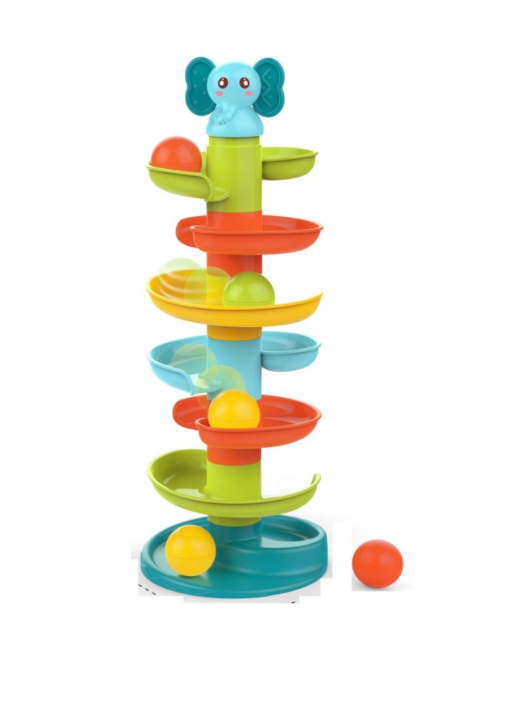 هوانجر Huanger - Baby Toys Rolling Ball for 3+ Years - Elephant  - Image 1