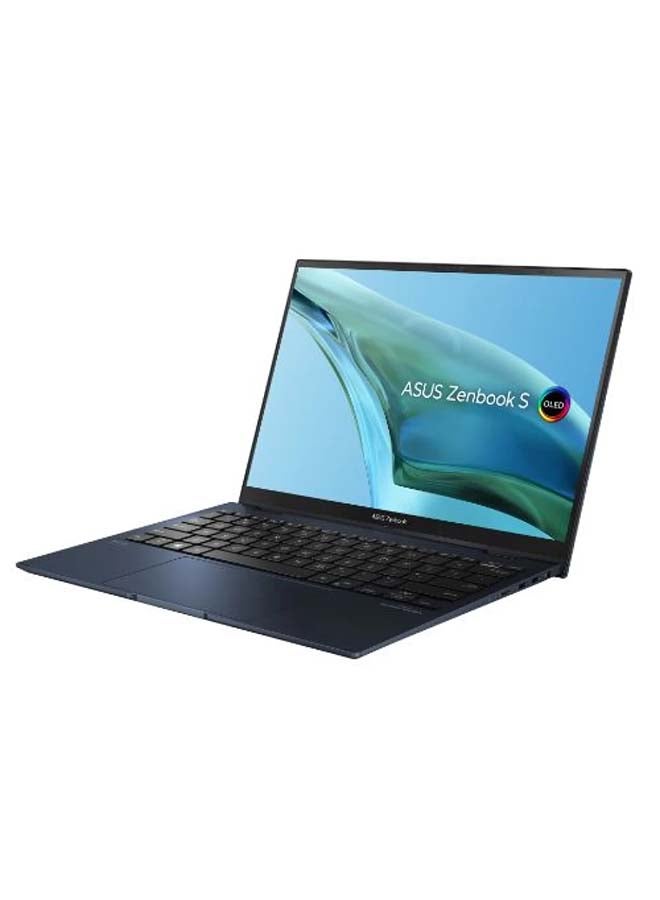 ASUS - ZenBooK S13 Flip Laptop With 13.3-Inch Display, Core i7-1260P Processor/16GB RAM/1TB SSD/Intel Iris XE Graphics/Windows 10 Pro English/Arabic DARK BLUE - Image 1