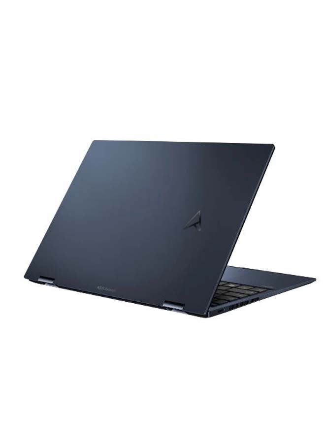 ASUS - ZenBooK S13 Flip Laptop With 13.3-Inch Display, Core i7-1260P Processor/16GB RAM/1TB SSD/Intel Iris XE Graphics/Windows 10 Pro English/Arabic DARK BLUE - Image 1