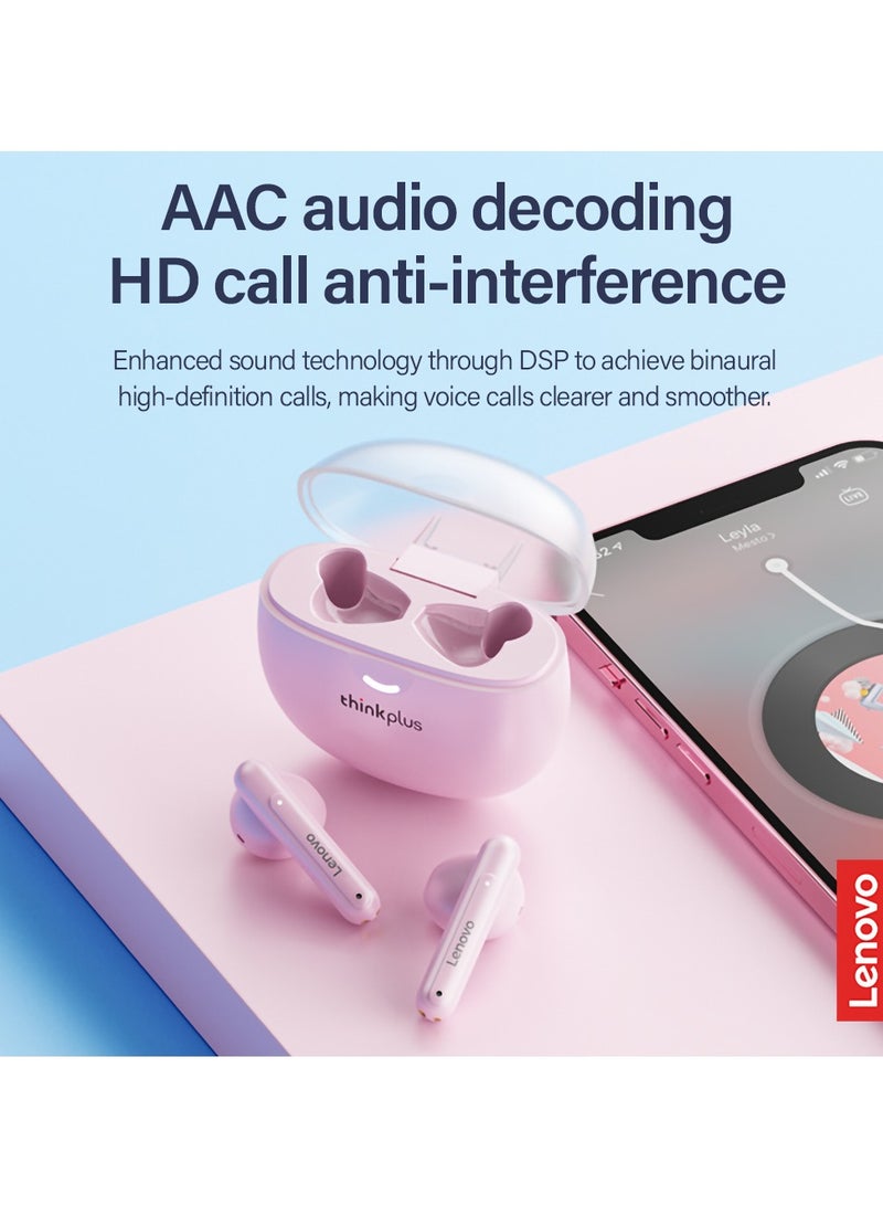 Lenovo LP1 Pro TWS Earphone Wireless Bluetooth 5.3 HiFi Stereo Bass Headphone Gaming Headset Sport Earbuds Blue - Image 3