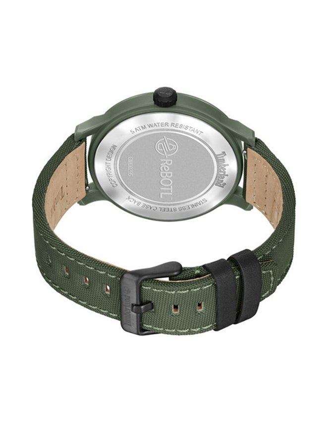 Timberland Men's Timberland Driscoll Watch With Green Leather Strap 46MM 5 ATM  - TDWGM0028002  - Image 3