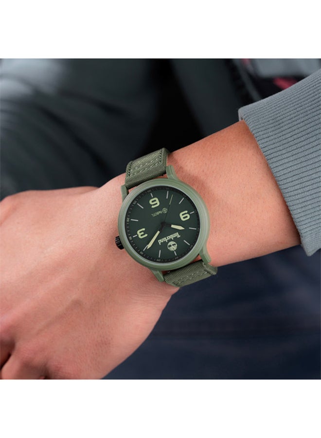 Timberland Men's Timberland Driscoll Watch With Green Leather Strap 46MM 5 ATM  - TDWGM0028002  - Image 5