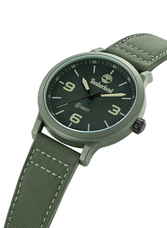 Timberland Men's Timberland Driscoll Watch With Green Leather Strap 46MM 5 ATM  - TDWGM0028002  - Image 2