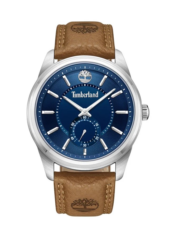 تمبرلاند Northbridge 45mm Men's Analog Watch with Wheat Leather Strap