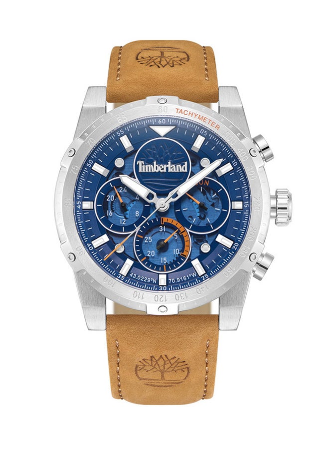 Timberland Men's Timberland Sherbrook Watch With Brown Leather Strap 45MM 5 ATM  - TDWGF0009404  - Image 1