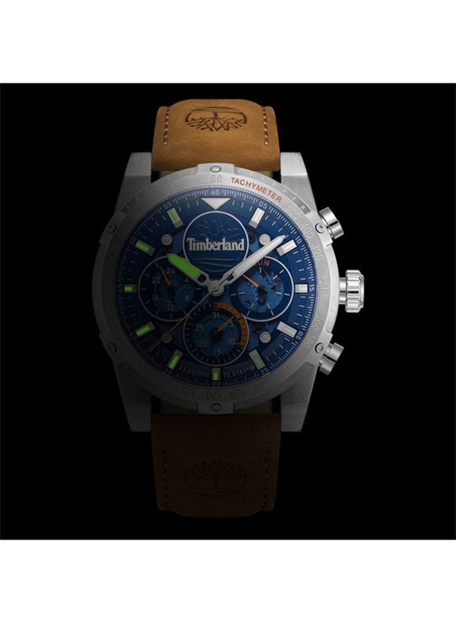 Timberland Men's Timberland Sherbrook Watch With Brown Leather Strap 45MM 5 ATM  - TDWGF0009404  - Image 5