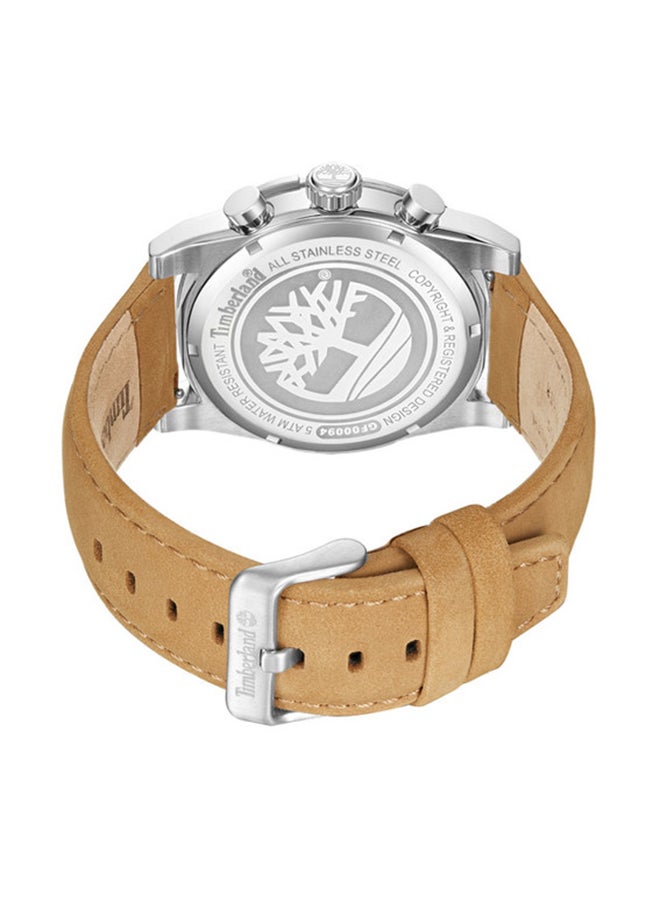 Timberland Men's Timberland Sherbrook Watch With Brown Leather Strap 45MM 5 ATM  - TDWGF0009404  - Image 3