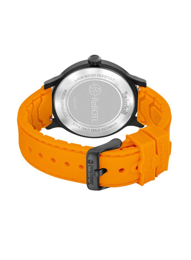 Timberland Men's Timberland Driscoll Watch With Orange Silicon Strap 46MM 5 ATM  - TDWGM0029502  - Image 3