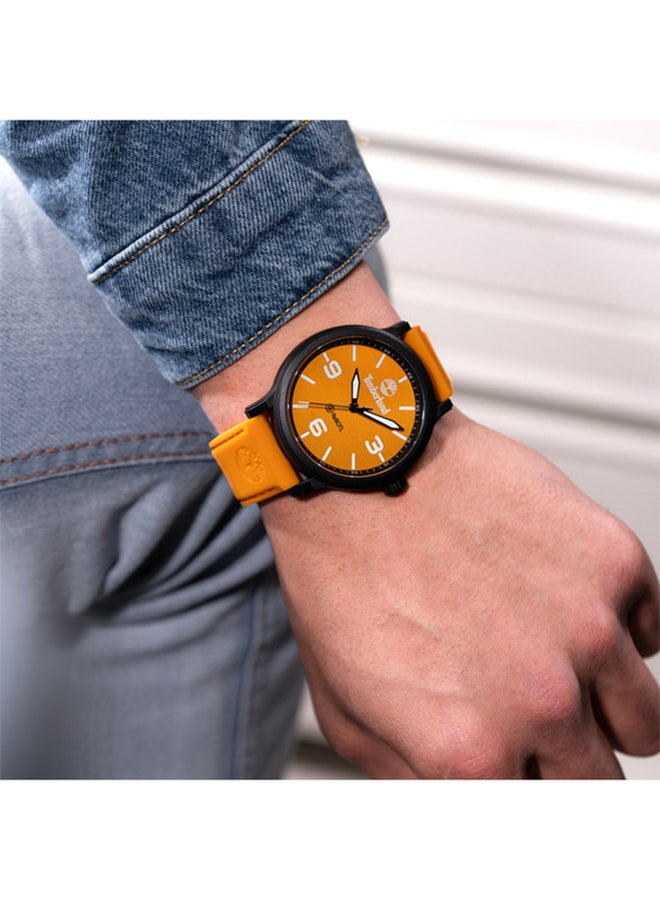 Timberland Men's Timberland Driscoll Watch With Orange Silicon Strap 46MM 5 ATM  - TDWGM0029502  - Image 5