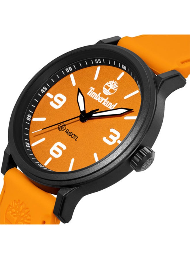 Timberland Men's Timberland Driscoll Watch With Orange Silicon Strap 46MM 5 ATM  - TDWGM0029502  - Image 4