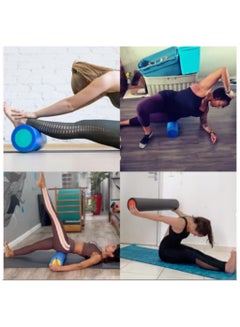 Cool Baby Exercise Foam Roller – Extra Firm High Density Foam Roller – Best for Flexibility And Rehab Exercises-Black  - Image 3
