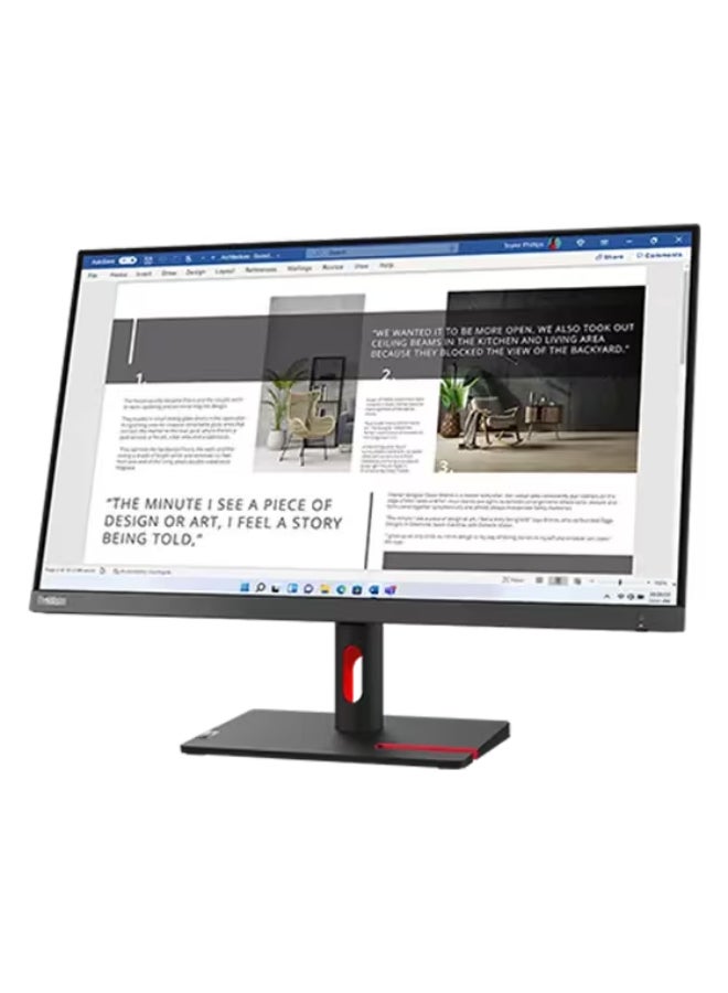 27" LED Monitor Thinkvision S27i-30 - FHD IPS Black