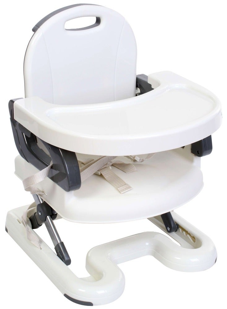 Mastela - Baby Booster Seat & Chair For Toddler - White/Grey - pnsku/N70057760V/45/_/1711099873/16cac35f-8f1f-4e79-9804-cb174f90eb2d