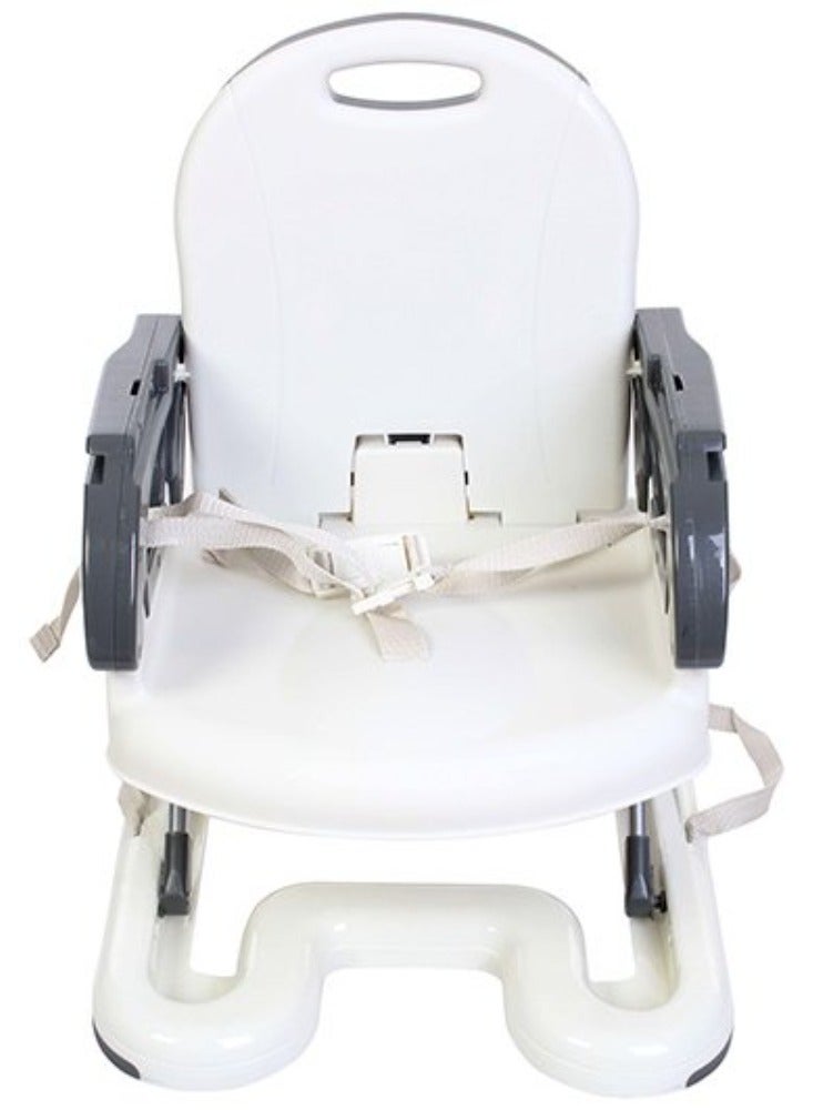 Mastela - Baby Booster Seat & Chair For Toddler - White/Grey - pnsku/N70057760V/45/_/1711099874/f2b0f166-f94a-4f4a-af1e-66356b3dddf7