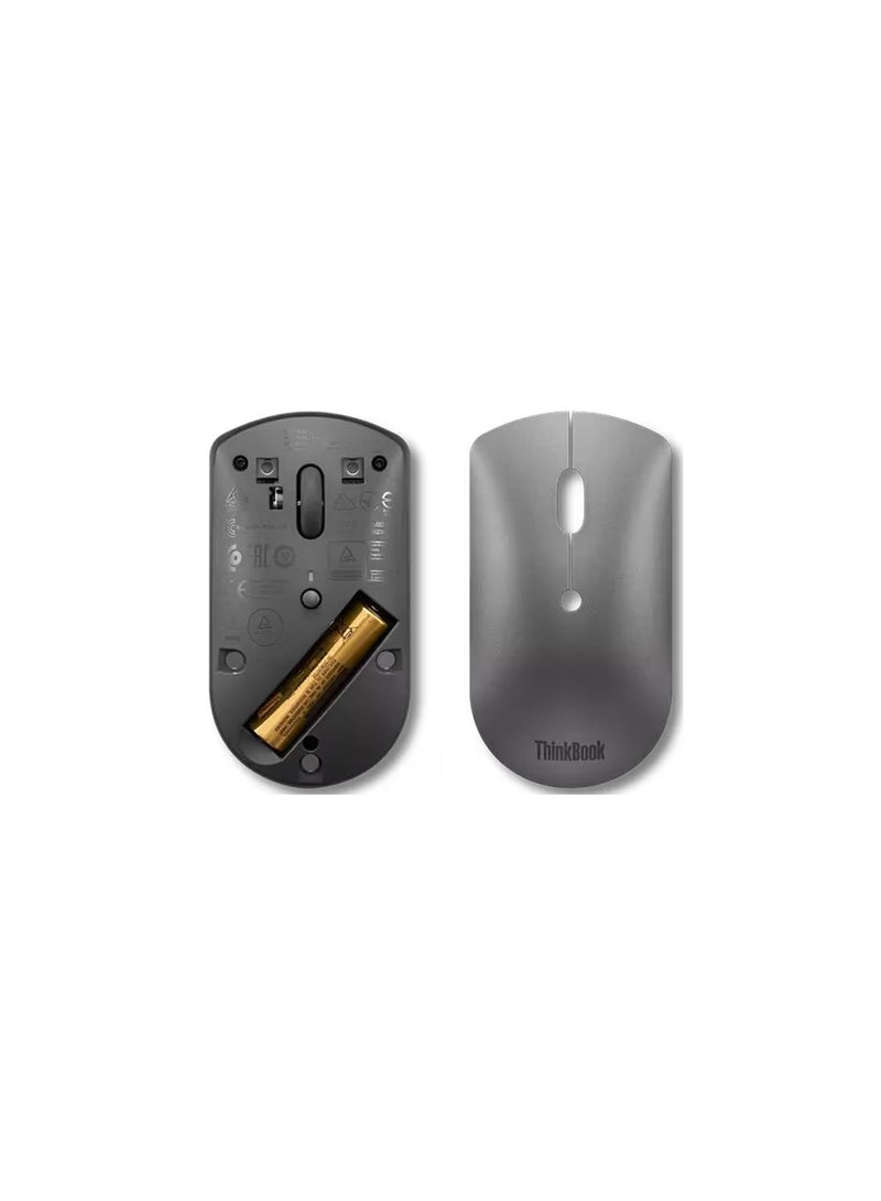 Lenovo ThinkBook Bluetooth Silent Mouse | Grey - Image 5