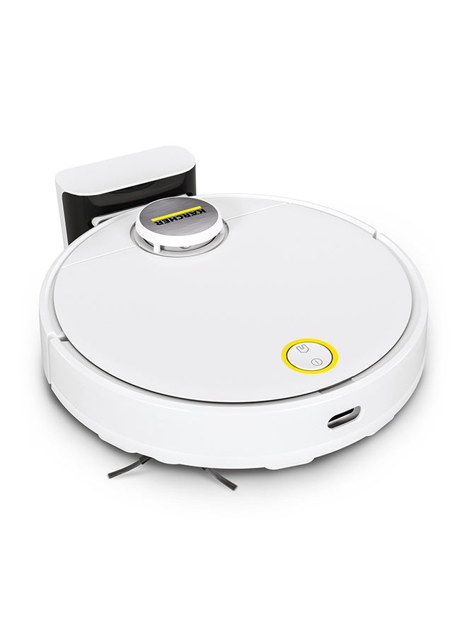 KARCHER Rcv 3 Robot Vacuum Cleaner For Wet & Dry Cleaning, Cliff Sensors, Auto-Boost Carpet Detection Sensor 0.5 L 3.2 W 12696210 White  - Image 1