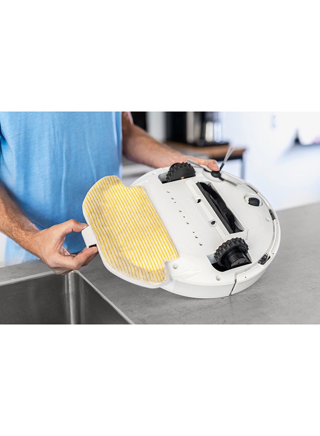KARCHER - Rcv 3 Robot Vacuum Cleaner For Wet & Dry Cleaning, Cliff Sensors, Auto-Boost Carpet Detection Sensor 0.5 L 3.2 W 12696210 White - Image 1