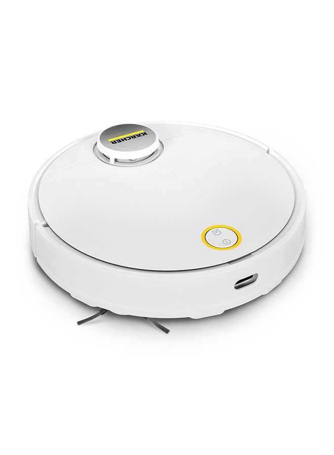 KARCHER Rcv 3 Robot Vacuum Cleaner For Wet & Dry Cleaning, Cliff Sensors, Auto-Boost Carpet Detection Sensor 0.5 L 3.2 W 12696210 White  - Image 2