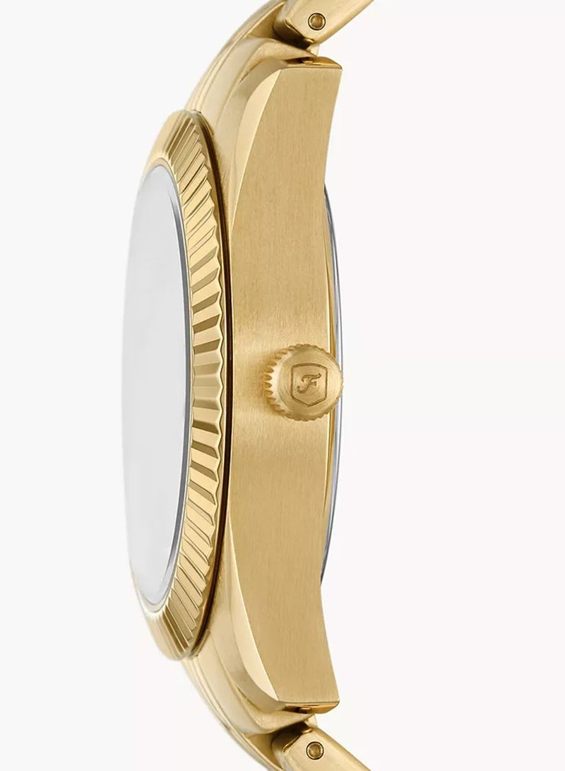 FOSSIL Women's Analog Round Shape Stainless Steel Wrist Watch ES5338 - 32 Mm  - Image 2