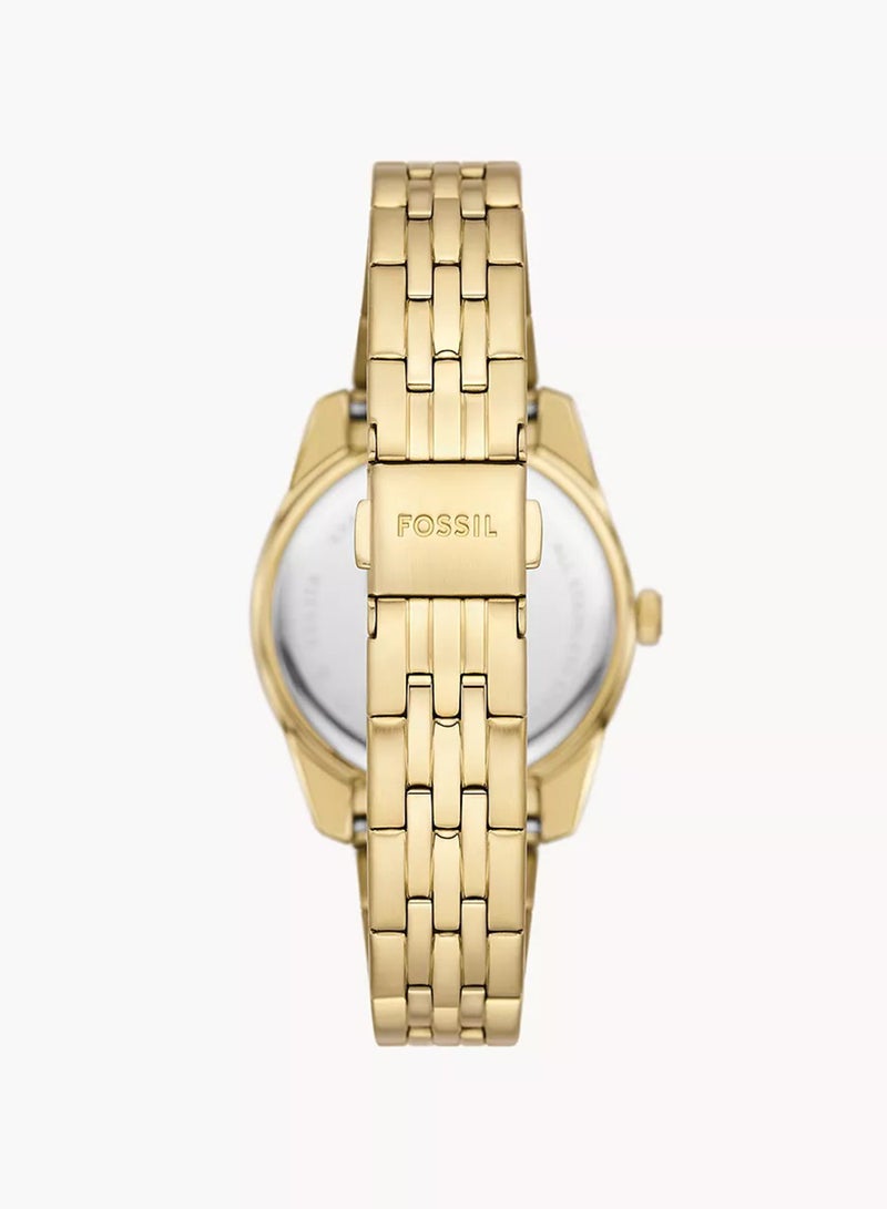 FOSSIL Women's Analog Round Shape Stainless Steel Wrist Watch ES5338 - 32 Mm  - Image 3