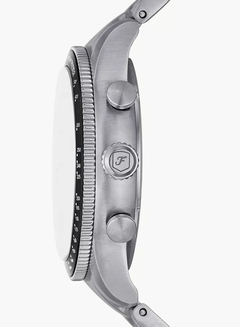 FOSSIL - Men's Analog Round Shape Stainless Steel Wrist Watch FS6045 - 42 Mm - Image 1