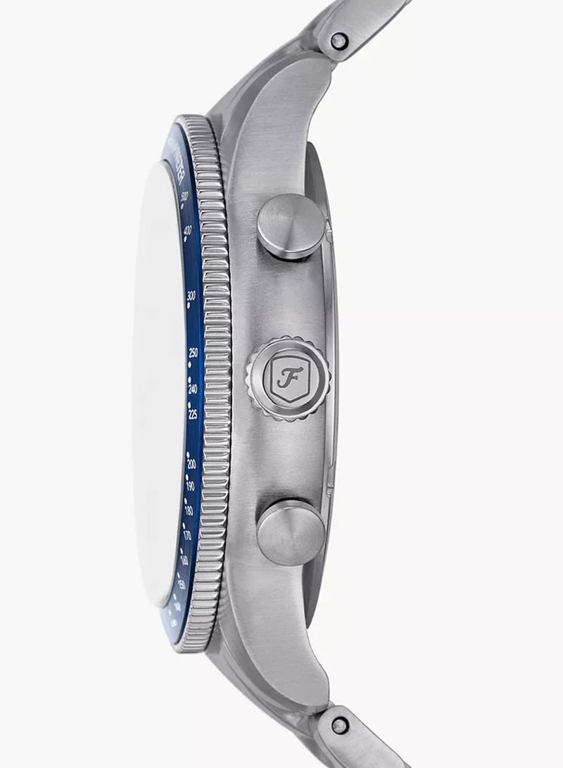 FOSSIL - Men's Analog Round Shape Stainless Steel Wrist Watch FS6047 - 42 Mm - Image 1