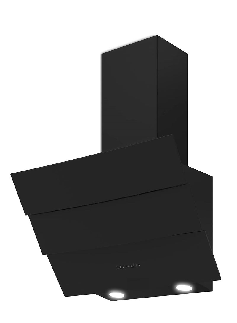 Beko Built In Hood 60 cm With Chimney 310 W HCA62640BE Black Glass  - Image 2