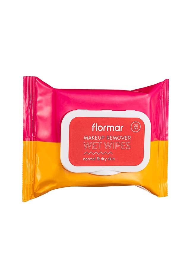 Wet Wipes - 01 Normal & Dry Skin Pack Of 20 White